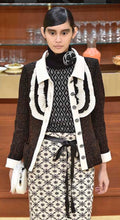 Load image into Gallery viewer, CHANEL 2015 BRASSERIE RUNWAY RUFFLE EMBELLLISHED JACKET $8,900 NEW TAGS