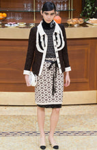 Load image into Gallery viewer, CHANEL 2015 BRASSERIE RUNWAY RUFFLE EMBELLLISHED JACKET $8,900 NEW TAGS
