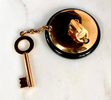 Load image into Gallery viewer, CHANEL MASSIVE LOCK & KEY MONO EARRING 1980s