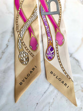 Load image into Gallery viewer, BVLGARI BULGARI SERPENTI SILK TWILLY