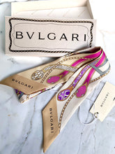 Load image into Gallery viewer, BVLGARI BULGARI SERPENTI SILK TWILLY