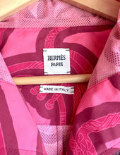 Load image into Gallery viewer, HERMÈS FANTASIE D’ETRIERS PINK WINDBREAKER JACKET NEW 2023