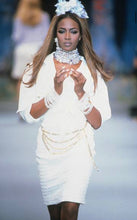 Load image into Gallery viewer, CHANEL ICONIC 4 LAYER HOLOGRAPHIC CRYSTAL CHAIN BELT NECKLACE 1992