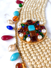 Load image into Gallery viewer, SUBLIME CHANEL MULTI-COLOUR GRIPOIX NECKLACE