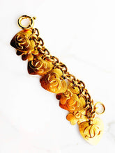 Load image into Gallery viewer, CHANEL ICONIC MASSIVE LOGO CHARM BRACELET 1995