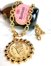 Load image into Gallery viewer, CHANEL MASSIVE HERALDIC SEAL INSIGNIA MEDALLION RUNWAY NECKLACE