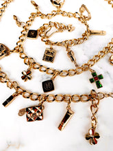 Load image into Gallery viewer, CHANEL 31 ELABORATE AMULET MEDALLION CHARM GRIPOIX NECKLACE BELT NEW WITH TAGS