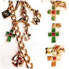 Load image into Gallery viewer, CHANEL 31 ELABORATE AMULET MEDALLION CHARM GRIPOIX NECKLACE BELT NEW WITH TAGS
