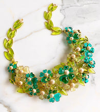Load image into Gallery viewer, CHANEL IMPORTANT GRIPOIX FLORAL WREATH NECKLACE