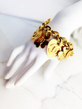 Load image into Gallery viewer, CHANEL ICONIC MASSIVE LOGO CHARM BRACELET 1995