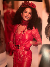 Load image into Gallery viewer, CHANEL RUNWAY GRIPOIX RED GLASS JUMBO BEADS 1992 VINTAGE XXL NECKLACE SAUOTOIR