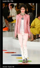 Load image into Gallery viewer, CHANEL 2016 PARIS SEOUL PINK LEATHER JACKET NEW
