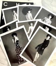 Load image into Gallery viewer, CHANEL 1997 SPRING SUMMER VIP ART PORTFOLIO WITH PHOTOS AND SKETCH