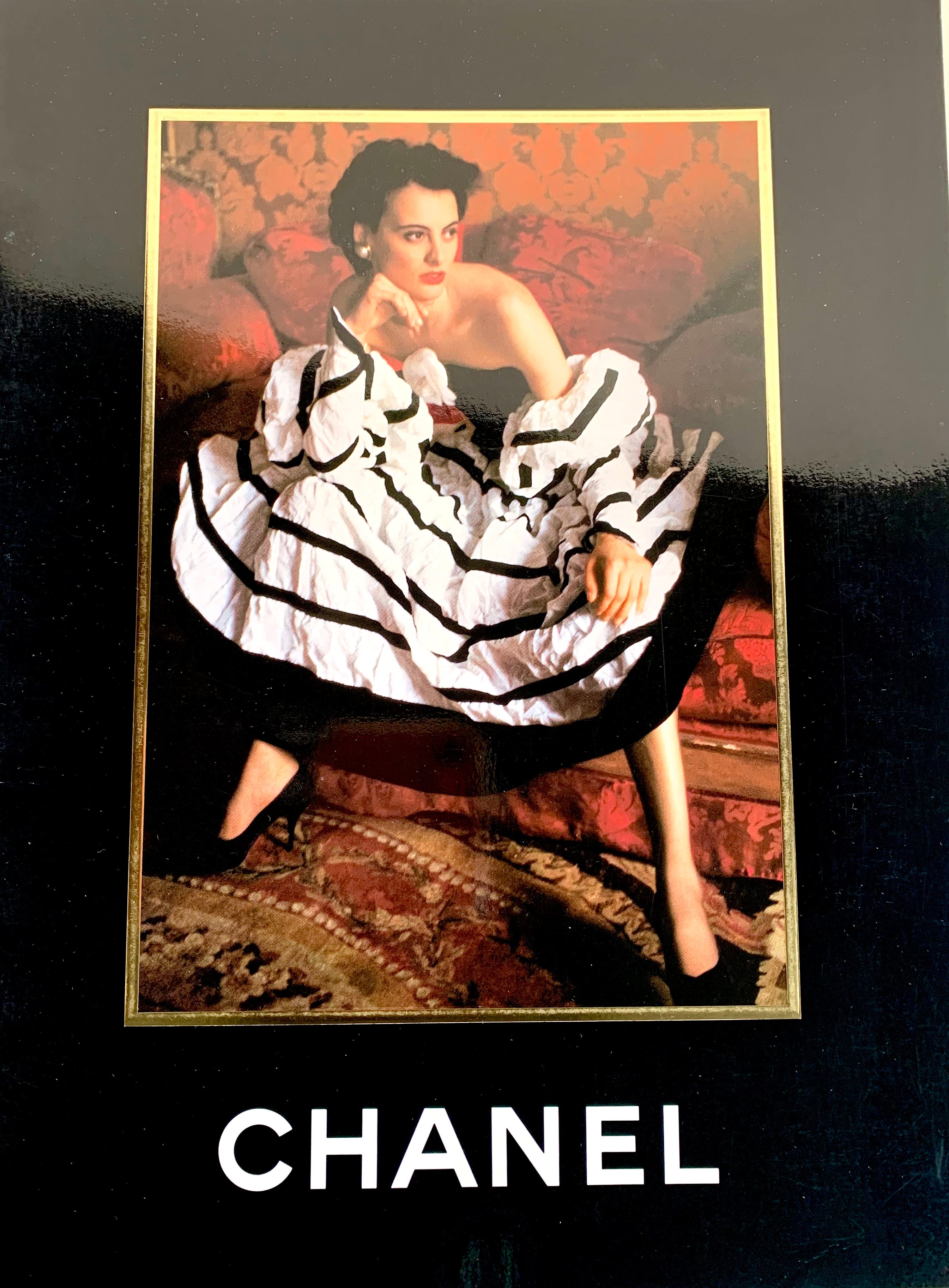 CHANELカタログ CHANEL 1986 1987 AUTUMN WINTER CATALOGUE INÈS DE LA FRESSANGE