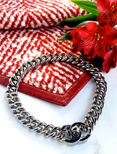 Load image into Gallery viewer, CHANEL TIMELESS CLASSIC TURN LOCK LOGO NECKLACE