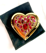Load image into Gallery viewer, YVES SAINT LAURENT YSL PINK RED CRYSTAL 1989