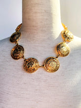 Load image into Gallery viewer, CHANEL CHUNKY 9 MEDALLION LOGO CHOKER NECKLACE