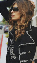 Load image into Gallery viewer, CHANEL MASSIVE SIGNATURE SCRIPT CHAIN RUNWAY SILVER BROOCH 2006 Spring