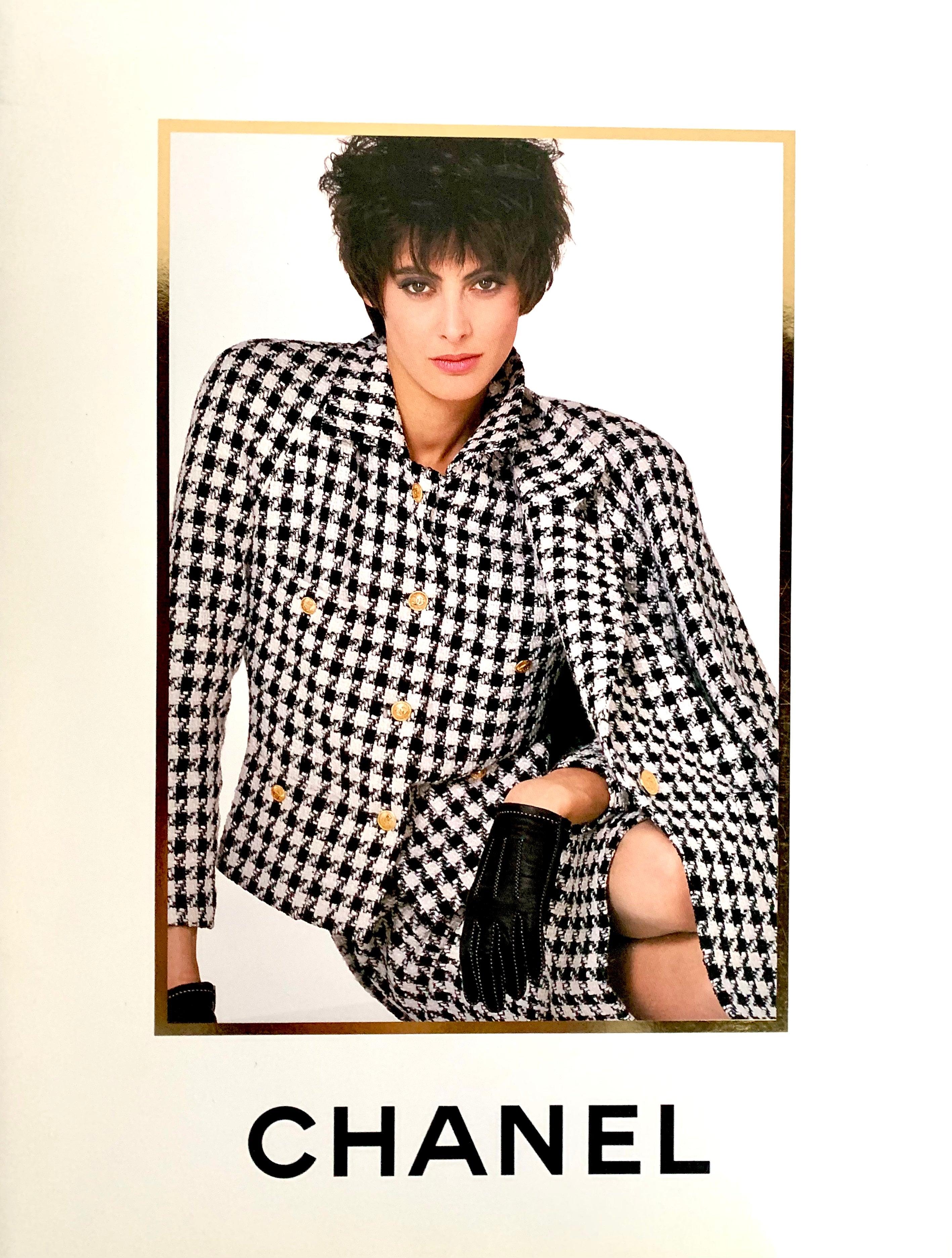 CHANEL 1986 SPRING SUMMER CATALOGUE INÈS DE LA FRESSANGE – The