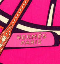 Load image into Gallery viewer, HERMÈS BALADE EN BERLINE CASHMERE SILK 140 cm SHAWL SCARF NEW WITH BOX