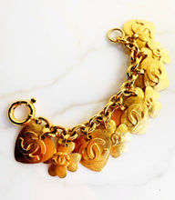 Load image into Gallery viewer, CHANEL ICONIC MASSIVE LOGO CHARM BRACELET 1995