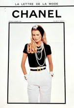 Load image into Gallery viewer, CHANEL 1992 - 1995 FOUR CATALOGUES "LA LETTRE DE LA MODE" CLAUDIA SCHIFFER