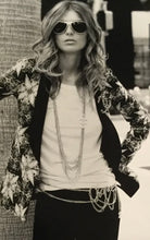 Load image into Gallery viewer, CHANEL MASSIVE SIGNATURE SCRIPT CHAIN RUNWAY SILVER BROOCH 2006 Spring