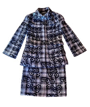 Load image into Gallery viewer, CHANEL CAMELLIA JACKET COAT SKIRT BROOCH ENSEMBLE 2005 RUNWAY