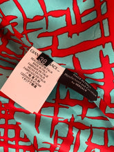 Load image into Gallery viewer, VERSACE PATENT JACKET SIZE 38 PRISTINE SPECTACULAR RED BLUE TURQUOISE
