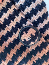 Load image into Gallery viewer, CHANEL 2015 KNIT TWEED SWEATER CARDIGAN JACKET SILK LINED