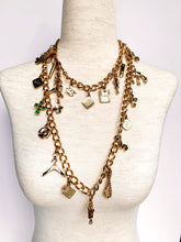 Load image into Gallery viewer, CHANEL 31 ELABORATE AMULET MEDALLION CHARM GRIPOIX NECKLACE BELT NEW WITH TAGS