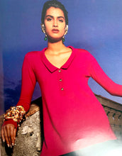 Load image into Gallery viewer, CHANEL IMPORTANT MULTI-COLOUR GRIPOIX FILIGREE PEARL 1991 ADVERTISEMENT NECKLACE