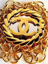 Load image into Gallery viewer, CHANEL MIRROR LOGO TWO TONE MASSIVE NECKLACE