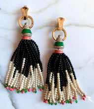 Load image into Gallery viewer, VALENTINO HAUTE COUTURE 1980s TASSEL EARRINGS