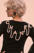 Load image into Gallery viewer, CHANEL 1991 AUTUMN RARE ICONIC PEARL LETTERS BROOCH