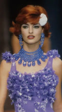 Load image into Gallery viewer, RARE CHANEL FLORAL GRIPOIX CHANDELIER EARRINGS 1993
