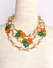 Load image into Gallery viewer, CHANEL EXCEPTIONAL GRIPOIX CAMELLIA BOUQUETS PEARL SAUTOIR