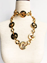 Load image into Gallery viewer, CHANEL RARE LUCKY CHARMS RUNWAY BELT NECKLACE HAUTE COUTURE 1986