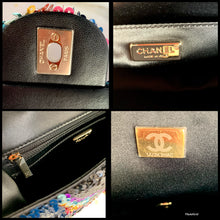 Load image into Gallery viewer, CHANEL 2021 K SEQUIN RAINBOW FLAP BAG PRISTINE