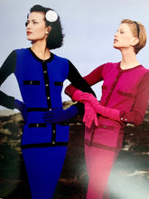 Load image into Gallery viewer, CHANEL 1995 - 1996 AUTUMN WINTER SHALOM HARLOW, CLAUDIA SCHIFFER AND KRISTEN MCMENAMY HARDCOVER CATALOGUE