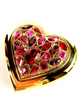 Load image into Gallery viewer, YVES SAINT LAURENT YSL PINK RED CRYSTAL 1989
