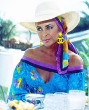 Load image into Gallery viewer, CHANEL ICONIC MASSIVE 1980s CC CELEBRITY HOOP EARRINGS