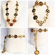 Load image into Gallery viewer, CHANEL RARE LUCKY CHARMS RUNWAY BELT NECKLACE HAUTE COUTURE 1986