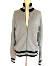 Load image into Gallery viewer, CHANEL CASHMERE BOMBER JACKET CARDIGAN HOODIE NEW WITH TAGS Retail $ 4250