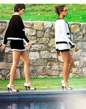 Load image into Gallery viewer, CHANEL ICONIC 1994 "SCOUBIDOU" RUNWAY JACKET SKIRT SET SUIT