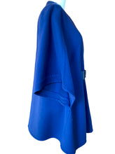 Load image into Gallery viewer, LOUIS VUITTON THICK CASHMERE JACKET CAPE PONCHO WITH LEATHER BELT