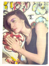 Load image into Gallery viewer, CHANEL 1998 CAMELLIA CHELSEA FLOWER SHOW VIP PORTFOLIO WITH 8 ARTWORKS