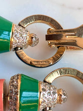 Load image into Gallery viewer, VALENTINO HAUTE COUTURE 1980s TASSEL EARRINGS