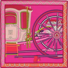 Load image into Gallery viewer, HERMÈS BALADE EN BERLINE CASHMERE SILK 140 cm SHAWL SCARF NEW WITH BOX