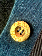 Load image into Gallery viewer, CHANEL ICONIC BLUE JEAN DENIM TWEED 1991 - 1992 AUTUMN RUNWAY JACKET AND SKIRT SET SUIT
